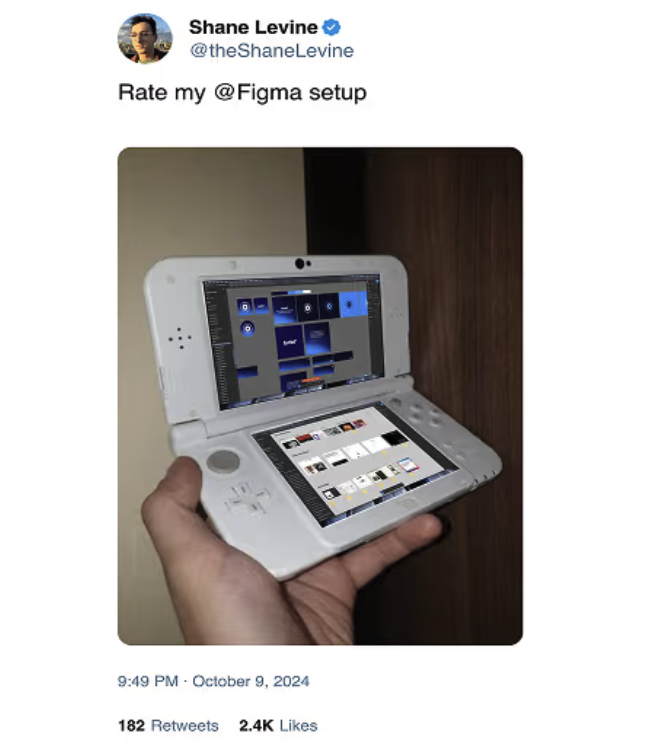 Rate my Figma setup 3DS meme