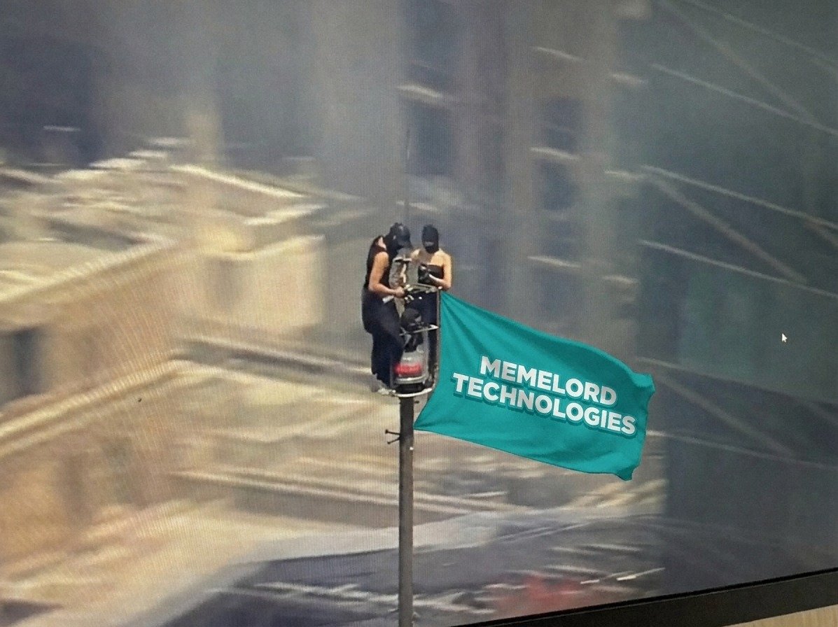 MemeLord Technologies flag meme