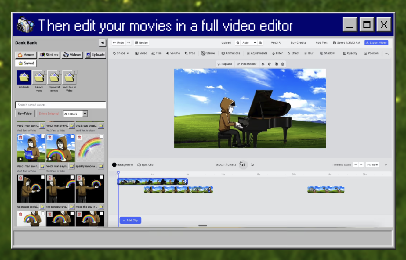 MemeLord full video editor